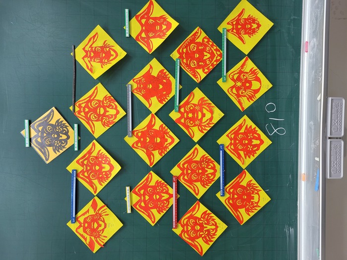 兔年剪紙與春聯（806～810）圖片