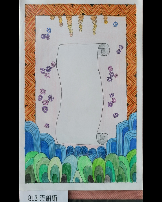 禪繞學生作品圖片