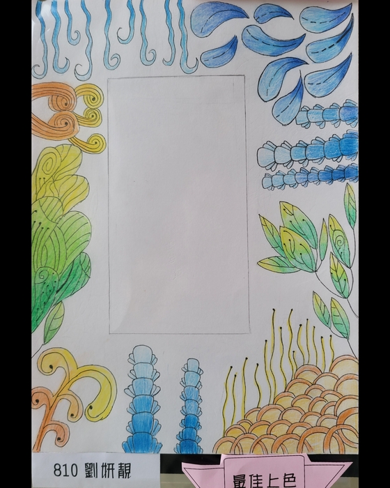 禪繞學生作品圖片