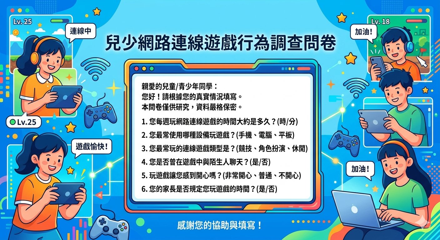 網路調查問卷